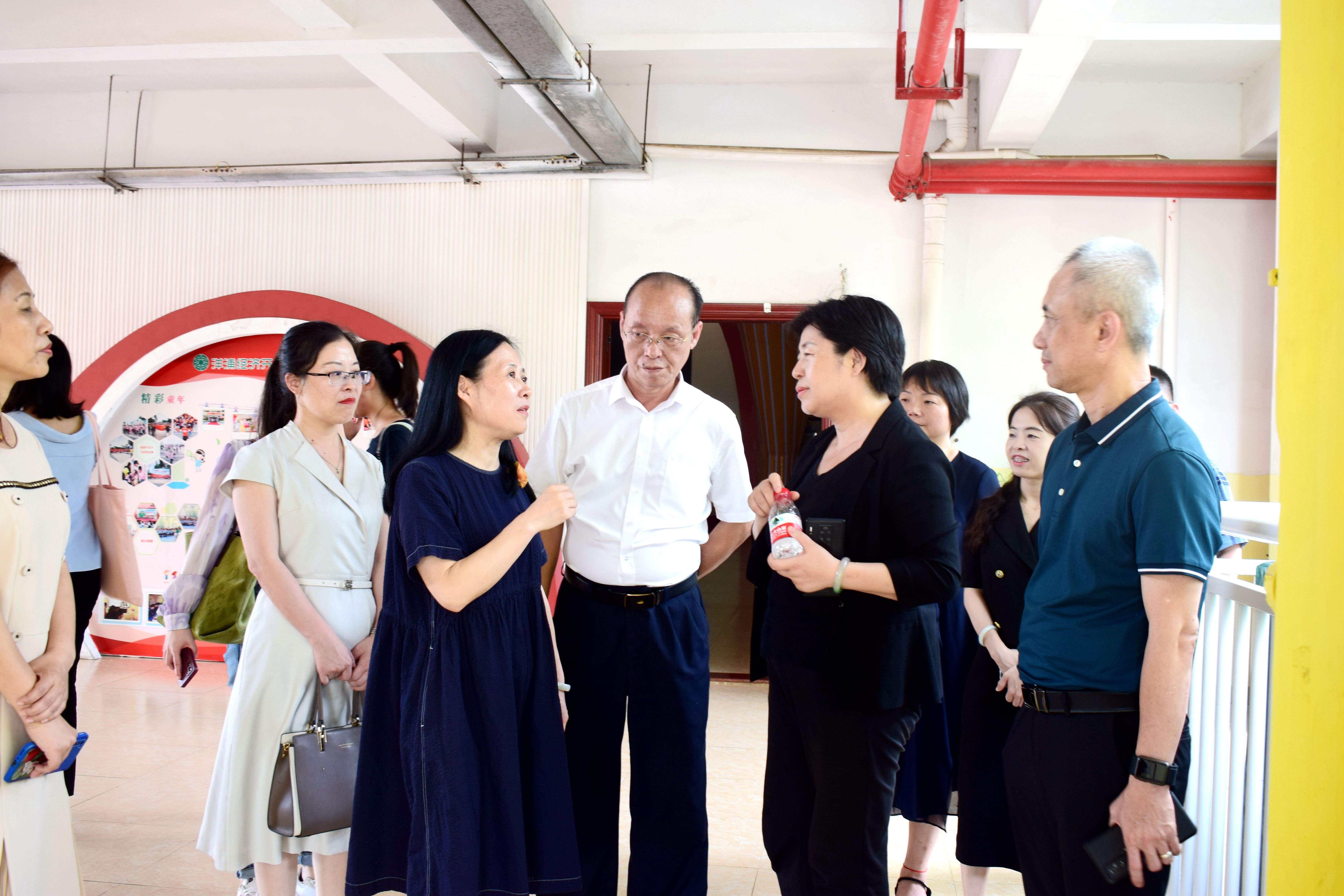 海南师范大学党委书记许玫带队深入市县托管园校开展调研